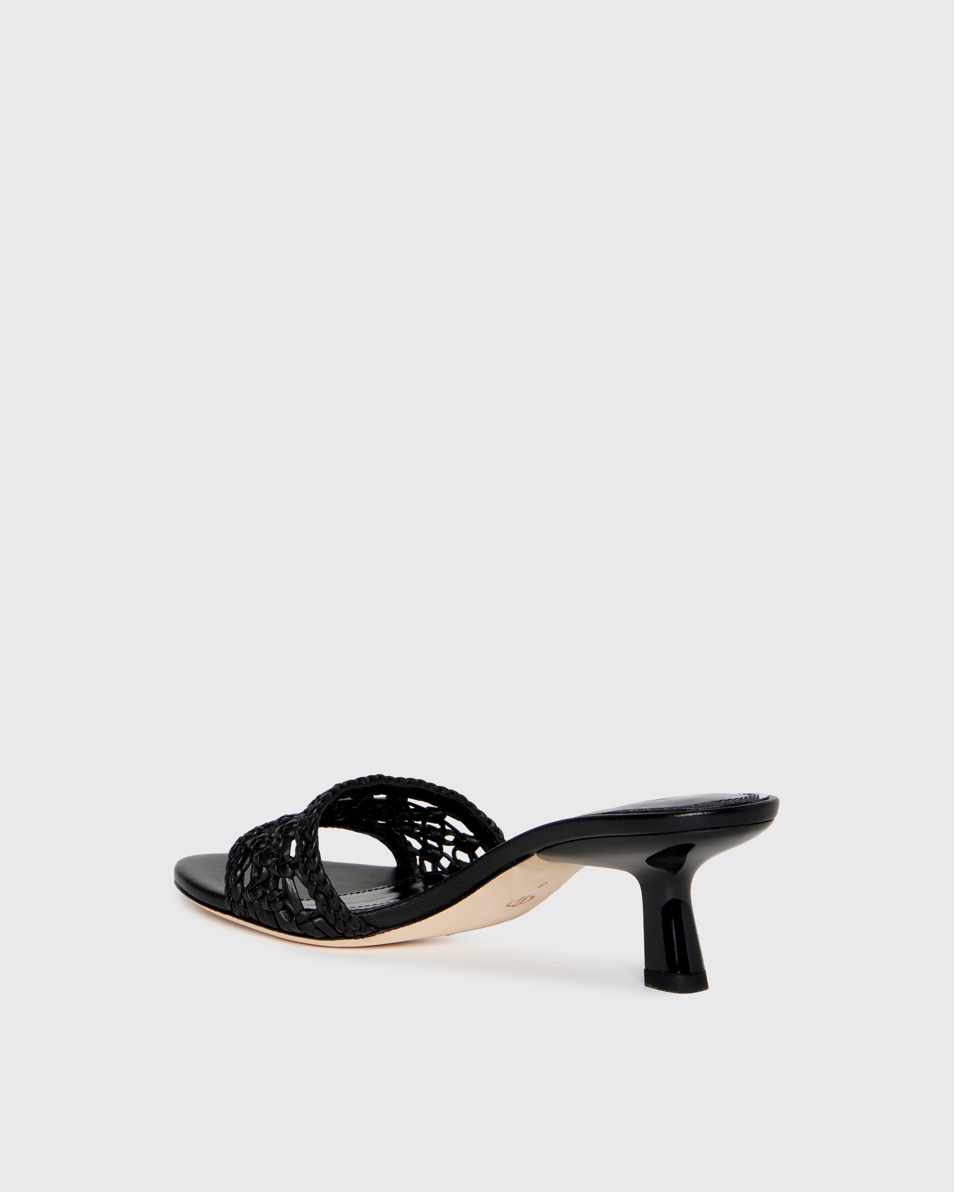 Fallyn Woven Sandal - Black 5