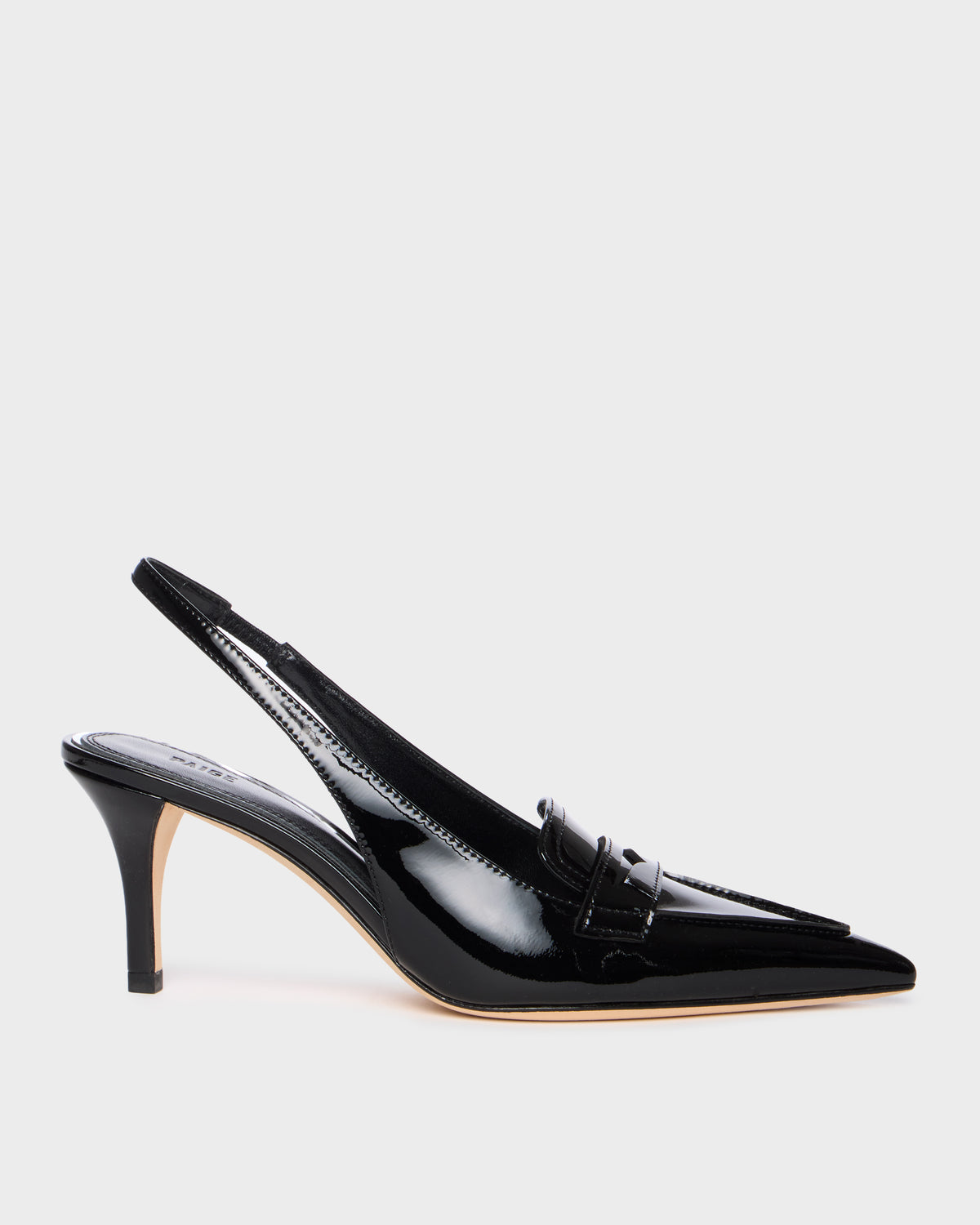 Arlette Pump - Black Patent 5