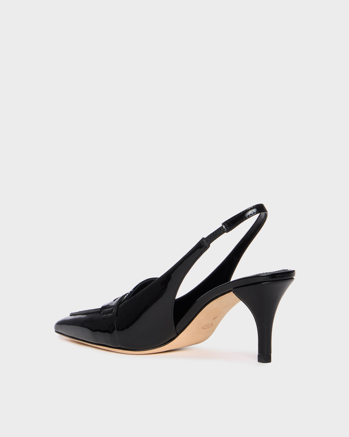 Arlette Pump - Black Patent 5