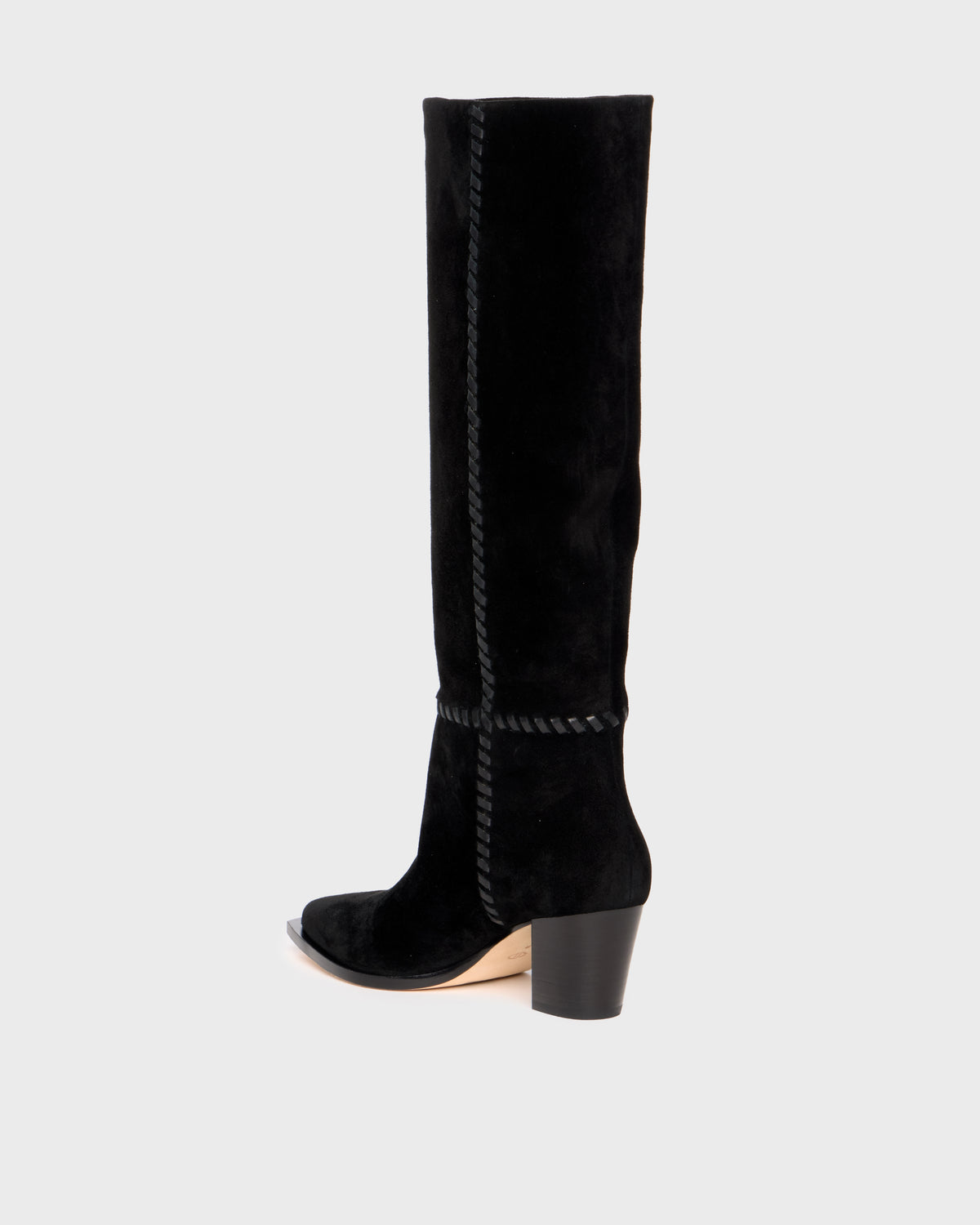 Lillith Tall Boot - Black Suede