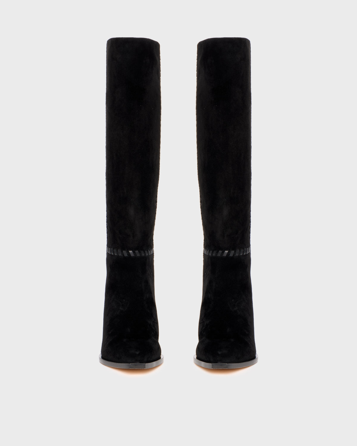 Lillith Tall Boot - Black Suede