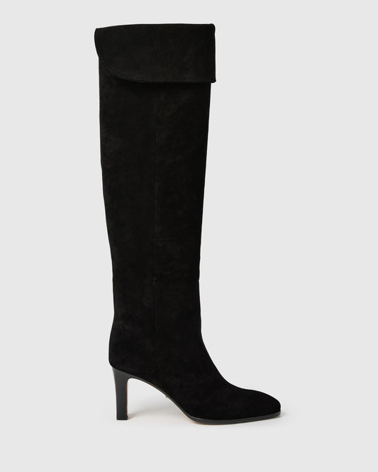 Chiara Boot - Black Suede