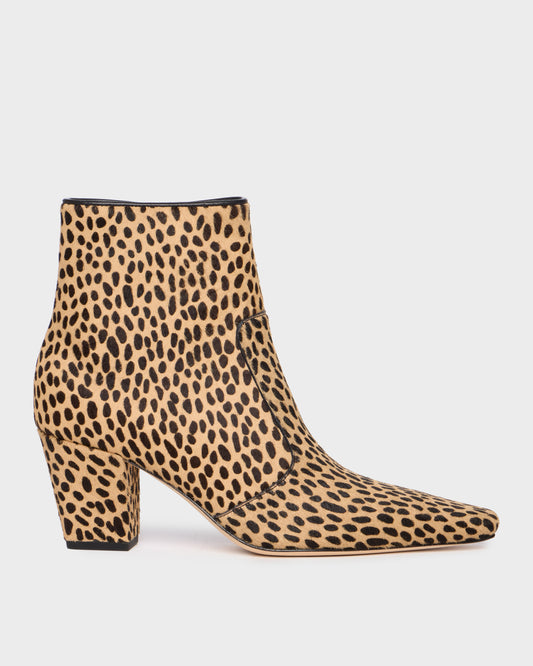 Welsley Ankle Boot - Tan Cheetah 5