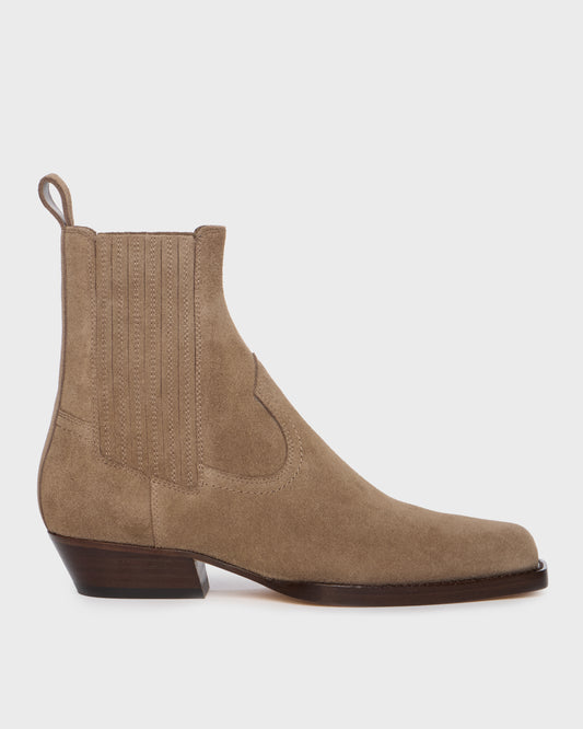 Greta Ankle Boot - Dark Taupe 5