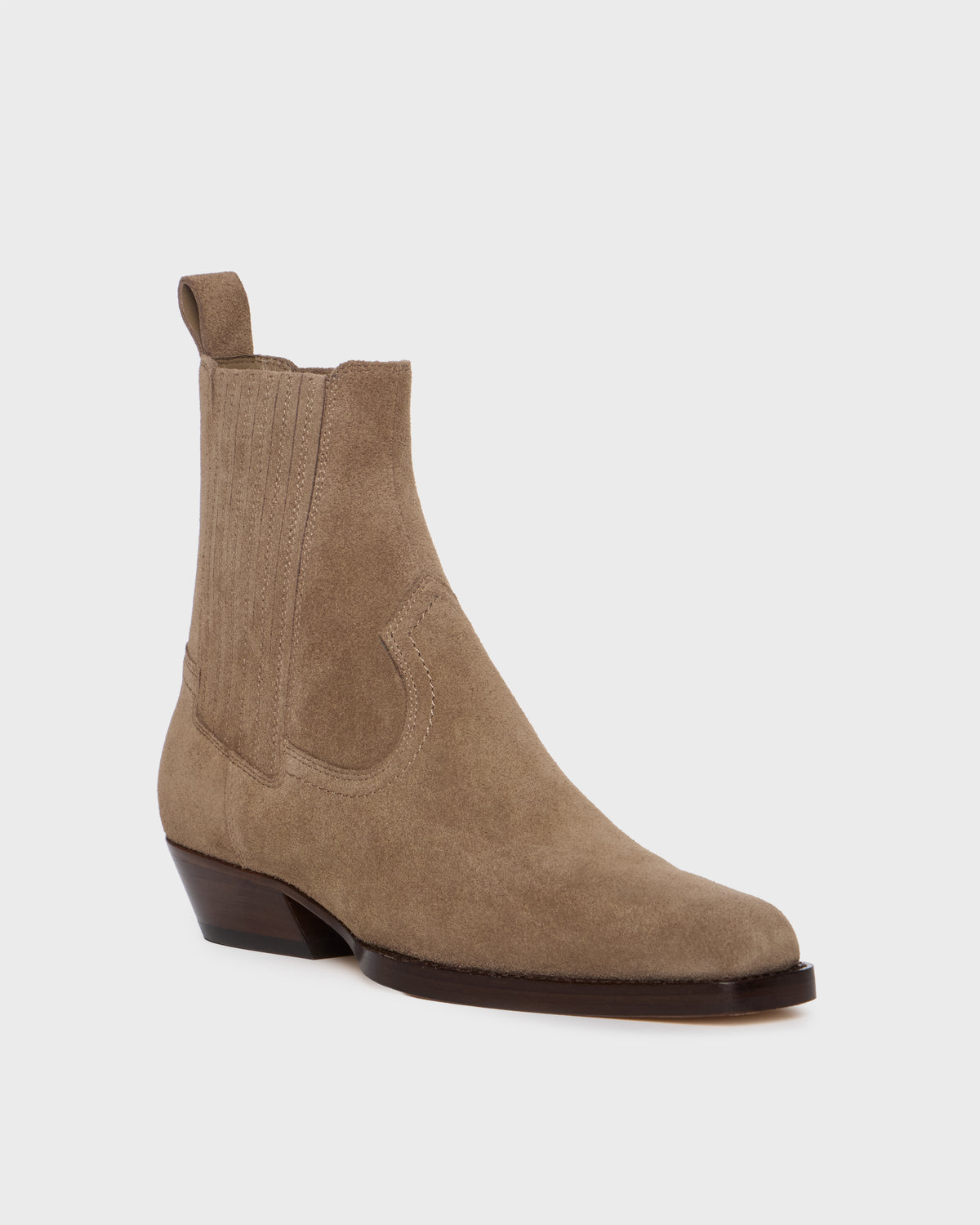Greta Ankle Boot - Dark Taupe 5