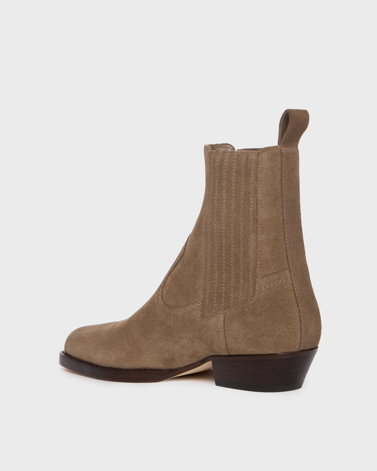 Greta Ankle Boot - Dark Taupe 5