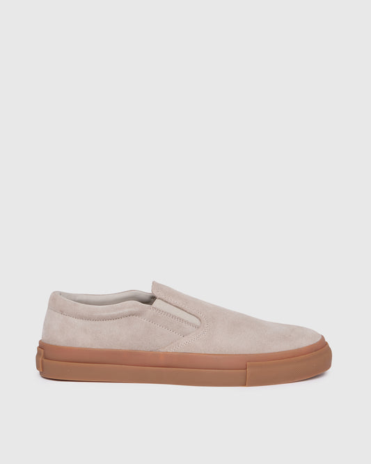 Elkan Sneaker - Cement Suede 8